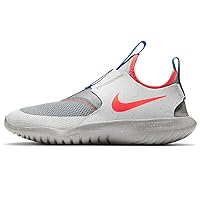 Nike Flex Runner SE DC9237-001 Boys Running Shoes (Particle Grey/Bright Crimson)