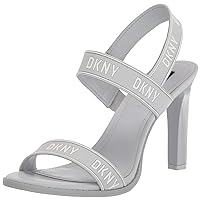 DKNY Women's Logo Slingback Open Toe Heel Heeled Sandal