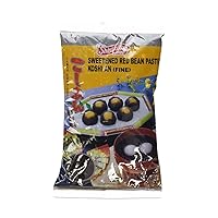 Red Bean Paste Koshi AN (Fine) | Japanese Sweetened Red Bean with Sugar and Water, No Artificial Coloring | Perfect for Asian Desserts - 17.6oz Single Pack