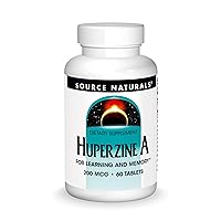 Source Naturals Huperzine A 200 mcg for Learning & Memory - 60 Tablets