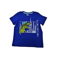 Little Boys' Dino in The City T-Shirt Lazulite 4T/4