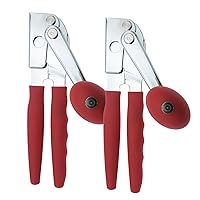 Chef-Master 2 Pack Commercial Can Opener | Sharp Cutting Discs | Durable Metal Construction | Comfortable Ant-Slip Grip | Heavy Duty Can Opener for Large Cans | Manual Can Opener Commercial | 90056