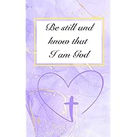 Do Everything In Love - Christian Notebook - 5 by 8 Inches - 120 Pages Ruled - Religious Journal Gift for Her Purple and Gold