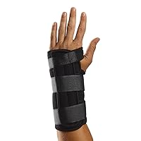 Medline Universal Wrist/Forearm Splint, 8 inch, Left, 1 Each