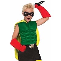 Rubie's Child's Forum Super Hero Muscle Chest Piece Costume Accessory, Green