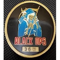 Ultra Rare US Special Operations Command USSOCOM JSOC Black Ops Tier 1 SMU Oval Shaped Challenge Coins Coin #36/50 One of a set of 5 challenge coins