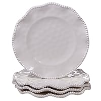 Certified International Perlette Cream Melamine 9