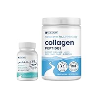 NativePath Probiotic Prime - Collagen 25 Servings, Probiotic 30