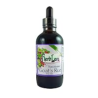 Goats Rue Tincture - 4 fl oz Alcohol Free - Goat's Rue Lactation Supplement Drops for Increased Breast Milk Production