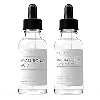 ASTERWOOD NATURALS Hyaluronic Acid and Matrixyl 3000 + Argireline Serum 1oz