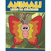 Libro animali da colorare per bambini: 50 animali da colorare (Italian Edition) Libro animali da colorare per bambini: 50 animali da colorare (Italian Edition) Paperback