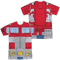 Transformers Cosplays Collection Unisex Adult Sublimated Halloween Costume T Shirt (Front/Back)