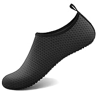 Homitem Water Shoes for Women Men Aqua Socks Swim Beach Pool River Slip-On Barefoot Quick-Dry Vacation Cruise Essentials Accessories for Yoga Kayak Sports