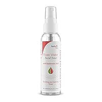 Hyalogic Rose Toner - Alcohol-Free Facial Toner with Hyaluronic Acid & Aloe Vera - Amazing Face Astringent for All Skin Types - Facial Toner to Boost Brightness & Softness (4 fl oz)