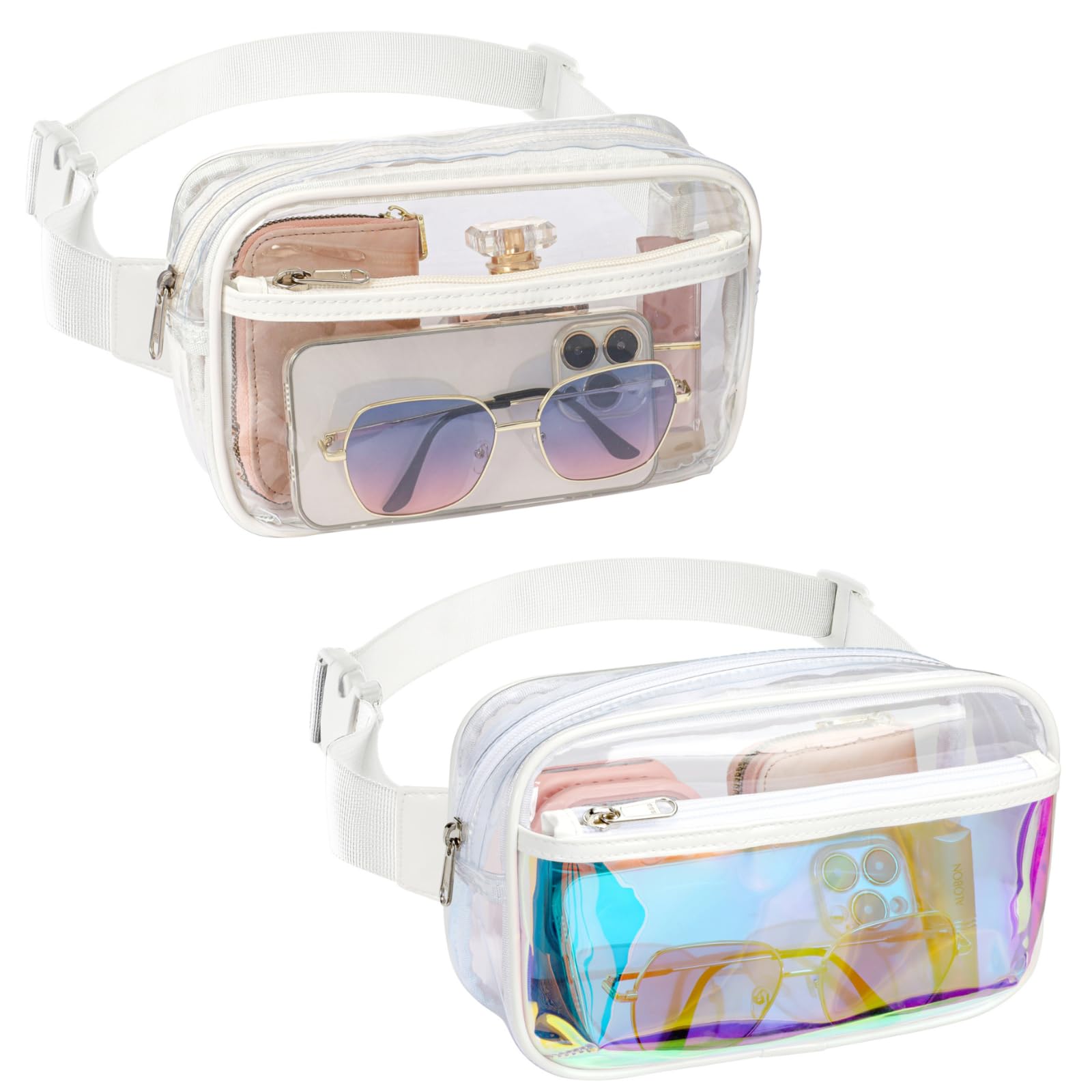 Veckle Clear Fanny Pack Stadium Approved - Bundle Sale