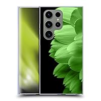 Head Case Designs Officially Licensed PLdesign Green Flower Petals Soft Gel Case Compatible with Samsung Galaxy S24 Ultra 5G