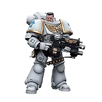 HiPlay JoyToy Warhammer 40K Space Marines White Consuls Intercessors 01 1:18 Scale Collectible Action Figure