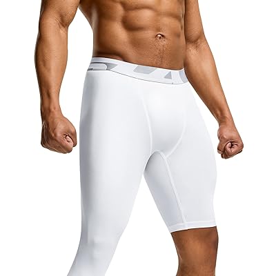 TSLA 1, 2 or 3 Pack Men's Compression Pants, Cool Dry Athletic Workout  Running Tights Leggings with Pocket/Non-Pocket
