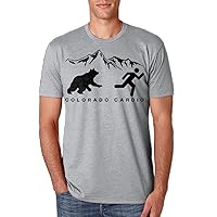 Men's Colorado Cardio Bear - Premium Fitted T-Shirt