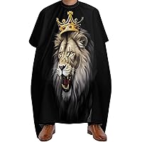 Lion King Adult Barber Cape Professional Salon Hairdressing Apron Printed Hair Cutting Cape
