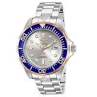 Invicta Men's 13788 Pro Diver Silver Dial Stainless Steel Automatic Watch