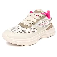 Nautica Kids Lace-up Sneakers for Boys and Girls - Jelly Sole Walking Shoes, Athletic Running Shoes with Chunky Cushion Heel Technology (Little Kid/Big Kid)
