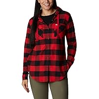 Columbia Women's Anytime Stretch Hooded Long Sleeve Shirt