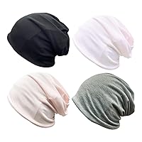 Womens Slouchy Beanie Cotton Chemo Caps Cancer Headwear Hats Turban