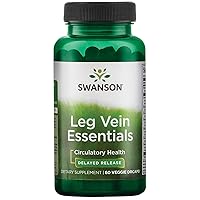 Swanson Leg Vein Essentials - Delayed Release - 60 Veg Capsules