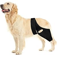 Dog Knee Hip Leg Brace - Huimpt Dog ACL Brace for Front Torn and Back Hind Rear Leg ACL Tear, Dog Leg Brace for Hip Dysplasia, Dog Arthritis and Luxating Patella, Comfortable and Adjustable (L Size)