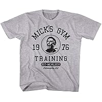 Rocky 1976 American Sports Drama Movie Mick's Gym Training Youth T-Shirt Tee