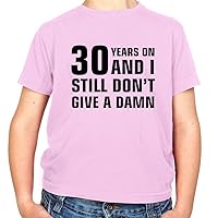 30 Years on and I Still Don't Give A Damn - Childrens/Kids Crewneck T-Shirt
