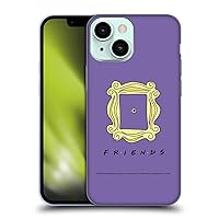 Officially Licensed Friends TV Show Peephole Frame Iconic Soft Gel Case Compatible with Apple iPhone 13 Mini