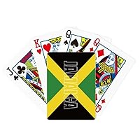 Jamaica Country Flag Name Poker Playing Card Tabletop Board Game Gift