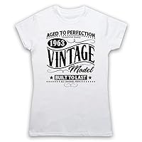 Women's 1963 Vintage Model Born in Birth Year Date T-Shirt