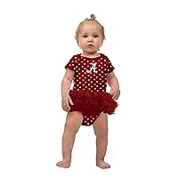 Newborn Baby Girl Bodysuit Creeper Onesie Hearts Tutu Skirt Dress