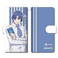 Uta no Prince-sama Movie Maji Love Starish Tours Book Style Smartphone Case M Size Masato Hijirikawa BSAN-UM05-m02