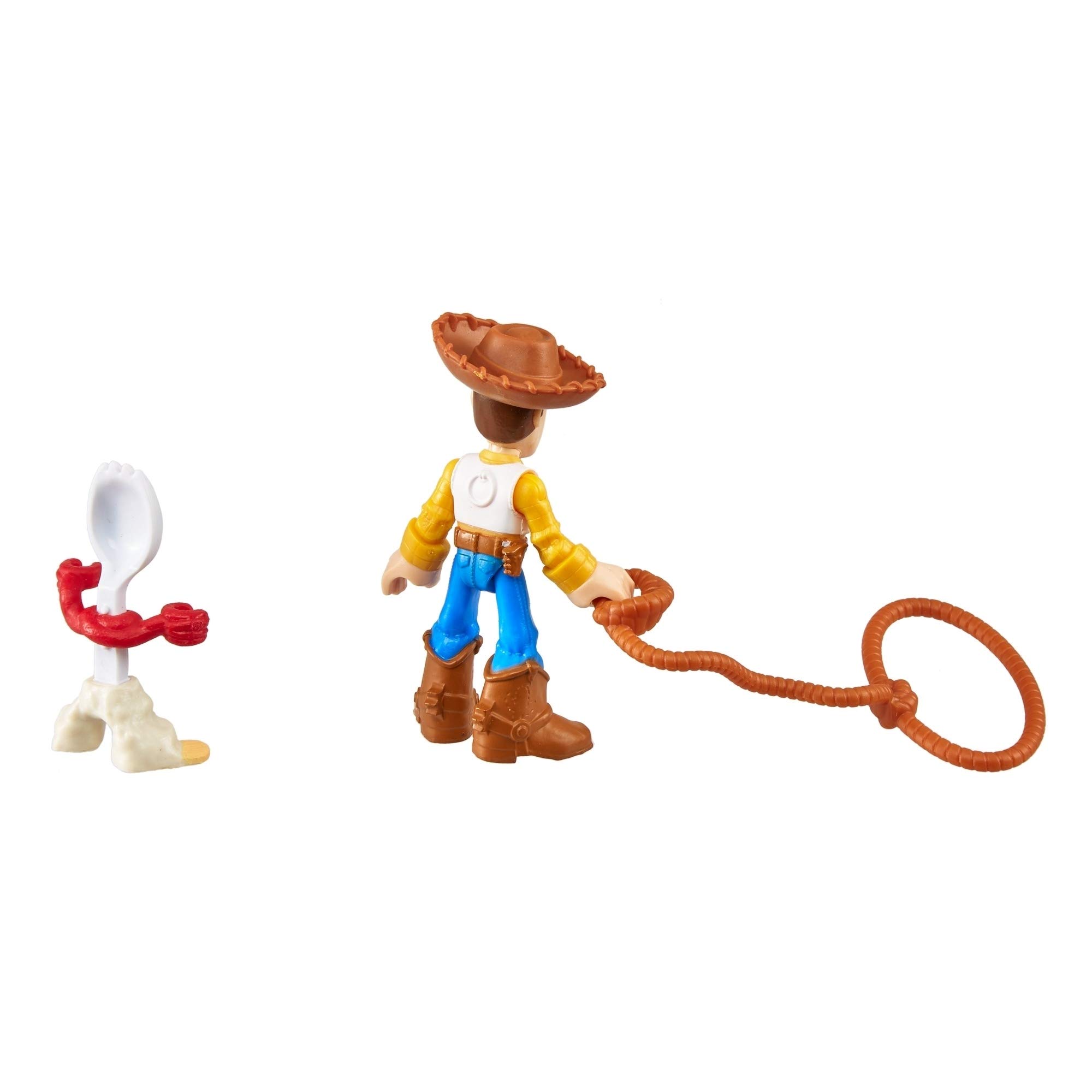 Fisher-Price Imaginext Disney Pixar Toy Story 4 Woody & Forky Figure 2-Pack