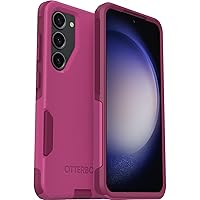 OtterBox Galaxy S23 Commuter Series Case - INTO The Fuchsia (Pink), Slim & Tough, Pocket-Friendly, with Port Protection