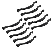 Design House 189001 Cabinet Pull 10-Pack, Oil Rubbed Bronze, 3.75-in C-C, 10 Piece