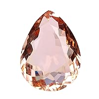 Brazilian Brownish Pink Topaz 80.6 Ct. Beautiful Pear Cut Topaz Loose Gemstone For Jewelry Making