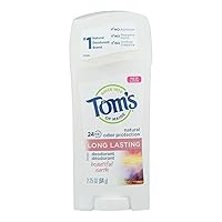 Tom's of Maine Long-Lasting Aluminum-Free Natural Deodorant for Women, Beautiful Earth, 2.25 oz. 6-Pack