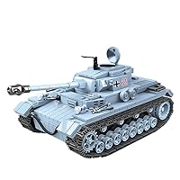 Tank Building Block WW2 Military Battle Tank Army Model, Educational Learning Construction Toys Set for Kids Boys Grils, 716Pcs
