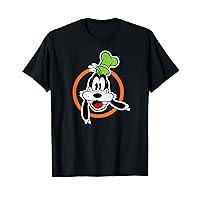 Amazon Essentials Goofy Orange Circle Portrait T-Shirt