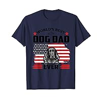 Irish Setter Dog World's Best Dog Dad Ever Father's Day T-Shirt