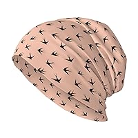 Chess Pattern Print Knitted Hat Beanie Hat Fashion Beanies Chemo Caps Knitted Cap Casual Skull Cap for Womens Men