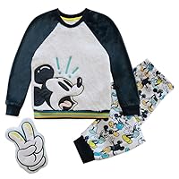 Disney Mickey Mouse Pajama and Pillow Set for Boys