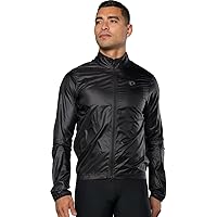 PEARL IZUMI Men's Attack Barrier Jacket, Ultralight Fabric & Form Fitting Cycling Jacket With Water Repellent Treatment