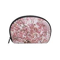 Tree-Branch-Blossom-Plant-Flower-Petal-49012-Pxhere Cosmetic Bag for Women Travel,Shell Shapes Portable Makeup Bag Purse Handbag Organizer