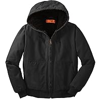 CornerStone Washed Duck Cloth Insulated Hooded Work Jacket (CSJ41)
